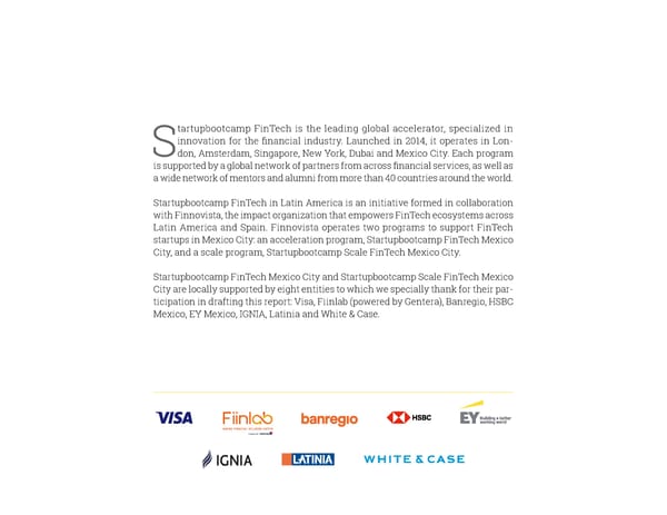 Startupbootcamp FinTech Mexico City - Trend Report [COPY] - Page 2