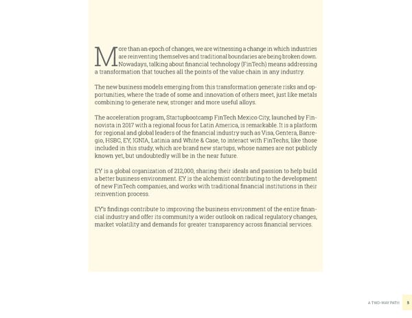 Startupbootcamp FinTech Mexico City - Trend Report [COPY] - Page 5