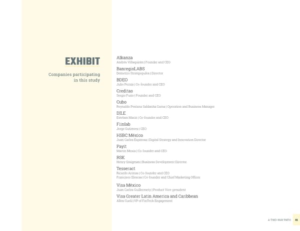 Startupbootcamp FinTech Mexico City - Trend Report [COPY] - Page 81